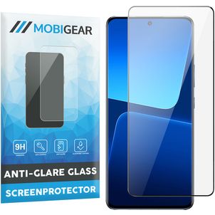 Mobigear Premium Xiaomi 13 Glazen Screenprotector - Case Friendly - Zwart