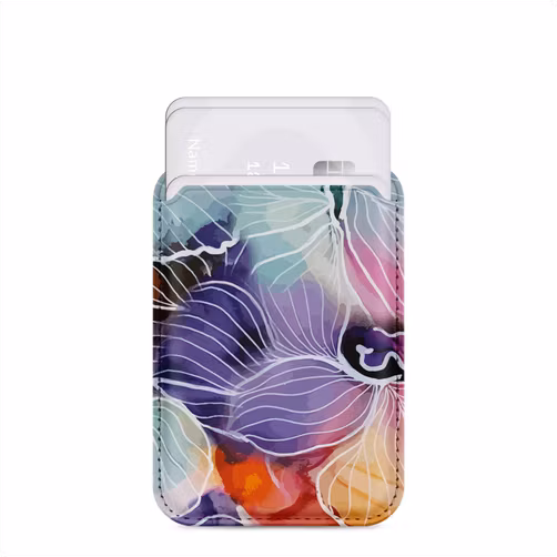 MIO Pasjeshouder - 3 Pasjes - MagSafe Compatible - Flowers