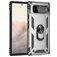 Mobigear Armor Ring Google Pixel 6 Hoesje Hardcase Backcover Shockproof met Ringhouder - Zilver