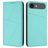 Mobigear Frosted Flip iPhone Air Hoesje Bookcase Portemonnee - Blauw