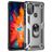 Mobigear Armor Ring Motorola Moto G50 Hoesje Hardcase Backcover Shockproof met Ringhouder - Zilver