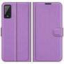 Mobigear Classic Wiko Power U20 Hoesje Bookcase Portemonnee - Paars