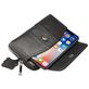 Mobigear Broekriemhoesje (max 15 cm x 9 cm) - Riemtasje - Holster - Zwart
