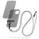 Mobilize Lanyard Universeel Verstelbaar Telefoonkoord - Grijs