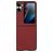 Mobigear Carbon OPPO Find N2 Flip Hoesje Hardcase Backcover - Rood