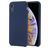 Mobigear Rubber Touch iPhone XR Siliconen Hoesje Backcover - Marineblauw