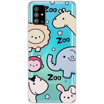 Mobigear Design Samsung Galaxy S20 Plus Hoesje Flexibel TPU Backcover - Zoo