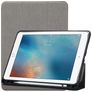 Mobigear Tri-Fold Gel iPad Pro 10.5 Inch (2017) Hoes TPU,Kunstleer Bookcase + Stylus Houder - Grijs