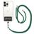 Mobigear Nylon Lanyard Universeel Telefoonkoord Verstelbaar - Groen