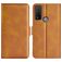 Mobigear Slim Magnet TCL 20 R 5G Hoesje Bookcase Portemonnee - Cognac