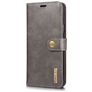 Mobigear Snap Button Samsung Galaxy Note 9 Hoesje Uitneembare 2in1 Bookcase Portemonnee - Zwart