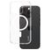 CARE by PanzerGlass Flagship iPhone 16 Pro MagSafe Hoesje Hardcase Backcover - Transparant / Wit