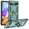 Mobigear Armor Ring Google Pixel 6a Hoesje Hardcase Backcover Shockproof met Ringhouder - Groen