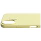 Nudient Base iPhone 16 Plus Siliconen Hoesje Backcover - Pale Yellow