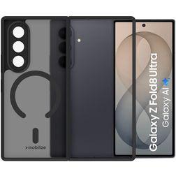 Mobilize Hybrid Samsung Galaxy Z Fold 8 Ultra MagSafe Hoesje Hardcase Backcover Shockproof - Zwart