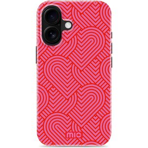 MIO iPhone 16 MagSafe Hoesje Hardcase Backcover - Wild Hearts