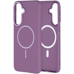 Mobiparts Slim Line Samsung Galaxy A37 MagSafe Hoesje Hardcase Backcover - Imperial Purple