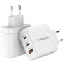 Mobilize Triple USB / USB-C Oplader Power Delivery 65W - Wit