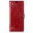 Mobigear Ranch Motorola One Power Hoesje Bookcase Portemonnee - Bordeaux Rood