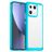 Mobigear Crystal Xiaomi 13 Hoesje Hardcase Backcover - Transparant / Turquoise