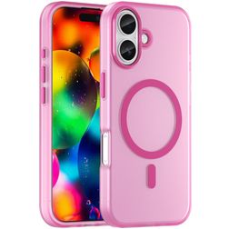 Mobigear Shockproof iPhone 17 MagSafe Hoesje Hardcase Backcover - Roze