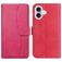 Mobigear S Line iPhone 17 Hoesje Bookcase Portemonnee - Rood