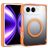 Mobigear Crystal iPhone Duo MagSafe Hoesje Hardcase Backcover - Oranje
