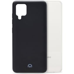 Mobilize Rubber Gelly Samsung Galaxy M12 Hoesje Flexibel TPU Backcover - Matt Black