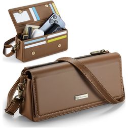 CaseMe ME30 Crossbody Telefoontasje - Large - Bruin