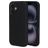 Mobiparts iPhone 16 Siliconen Hoesje Backcover - Zwart