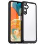 Mobigear Crystal Samsung Galaxy A54 Hoesje Hardcase Backcover - Transparant / Zwart