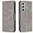 Mobigear Excellent Samsung Galaxy S24 Hoesje Bookcase Portemonnee - Grijs