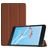 Mobigear Tri-Fold Lenovo Tab E7 Hoes Bookcase - Bruin