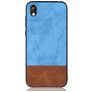 Mobigear Two Tone Huawei Y5 (2019) Hoesje Hardcase Backcover - Bruin / Blauw