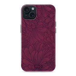 MIO iPhone 14 MagSafe Hoesje Hardcase Backcover - Berry Blooms
