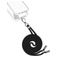 Valenta Nylon Lanyard Universeel Telefoonkoord Verstelbaar - Zwart