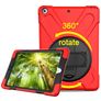 Mobigear SureGrip XGuard iPad 6 (2018) Hoes Hard Kunststof,Siliconen Backcover + Standaard - Rood