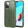Mobigear Rugged Shield Xiaomi Redmi 10 4G Hoesje Flexibel TPU Backcover Shockproof - Groen