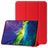 Mobigear Tri-Fold Gel iPad 10 (2022) Hoes TPU,Kunstleer Bookcase - Rood