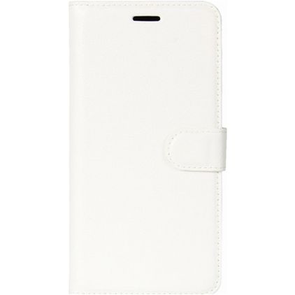 Mobigear Classic Motorola Moto C Plus Hoesje Bookcase Portemonnee - Wit