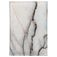 Mobigear Marble Hard Kunststof Paspoort Hoesje - Wit