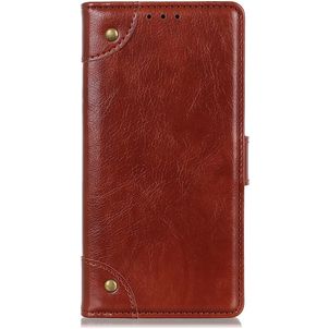 Mobigear Ranch OPPO Reno 4 Hoesje Bookcase Portemonnee - Bruin