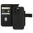 Mobiparts iPhone 14 Pro MagSafe Hoesje Echt Leer Uitneembare 2in1 Bookcase Portemonnee - Zwart