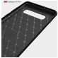Mobigear Brushed Slim Samsung Galaxy S10 Plus Hoesje Flexibel TPU Backcover - Blauw