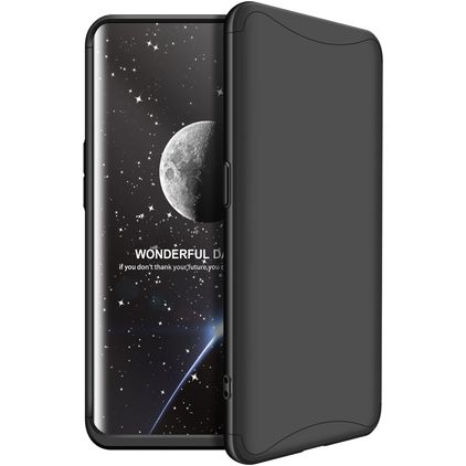 Mobigear TriGuard OPPO Find X Hoesje Hardcase Backcover - Zwart