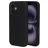Mobiparts iPhone 16 Siliconen Hoesje Backcover - Zwart