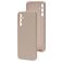 Mobiparts Samsung Galaxy A14 Siliconen Hoesje Backcover - Soft Salmon
