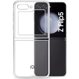Mobilize Gelly Doorzichtig Samsung Galaxy Z Flip 5 Hoesje Flexibel TPU Backcover - Transparant