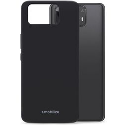 Mobilize Rubber Gelly ASUS Zenfone 12 Ultra Hoesje Flexibel TPU Backcover - Zwart