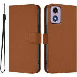 Mobigear Urban Wallet Motorola Moto E14 Hoesje Bookcase Portemonnee - Bruin